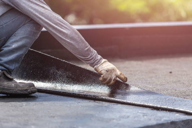 Professional Crawl Space Encapsulation technician working in Brownsville, OR